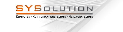 SYSolution GmbH<br>Computer-Kommunikationstechnik-Netzwerktechnik 